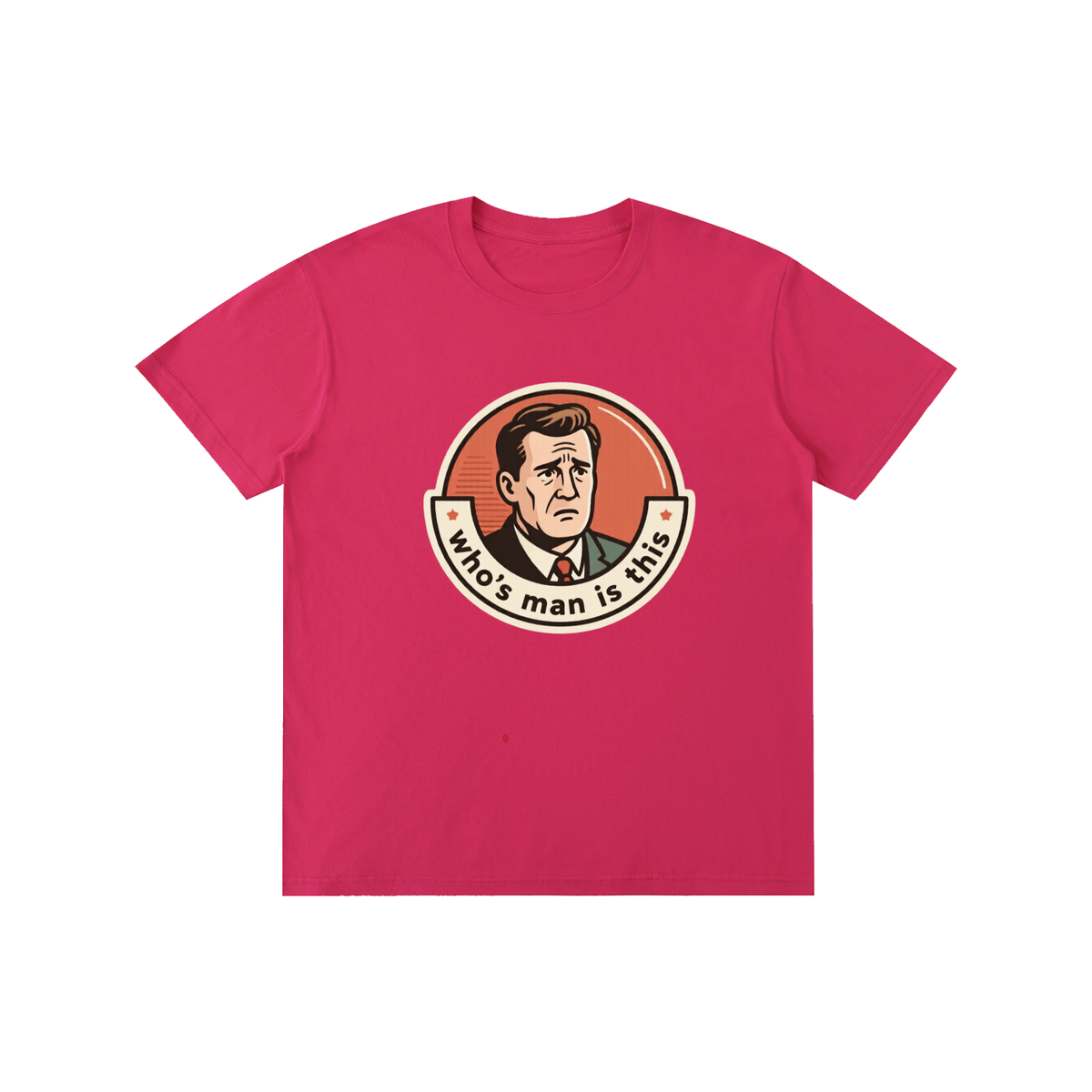 Who's man is this T-Shirt