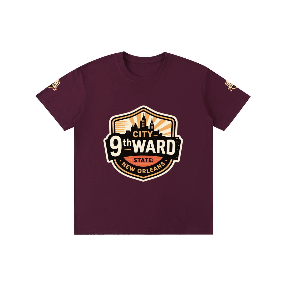 City of 9thward Pure Cotton Unisex T-Shirt