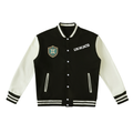 Gemini Two-Tone Fleeced Varsity Jacket