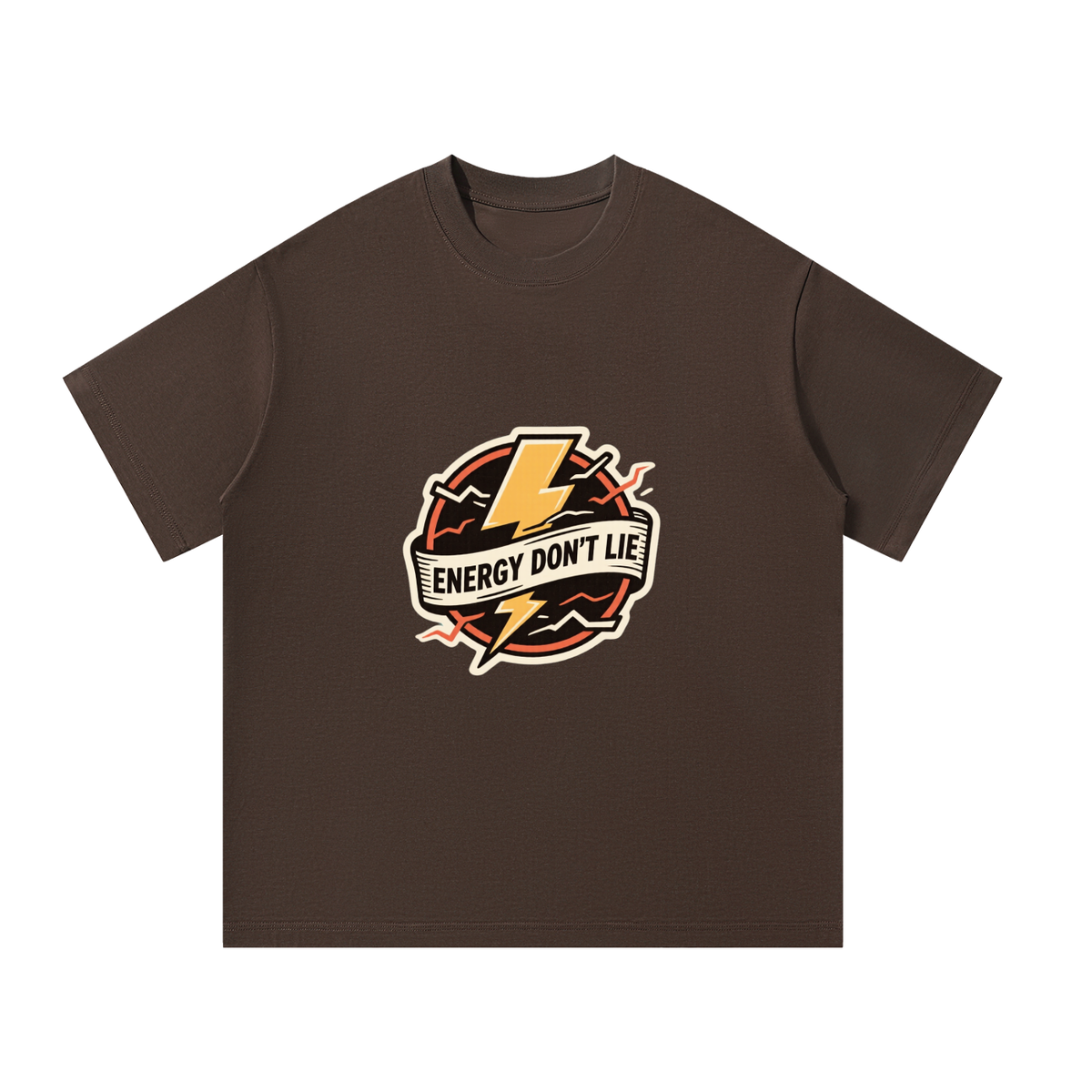 Energy Don't Lie Oversized T-Shirt