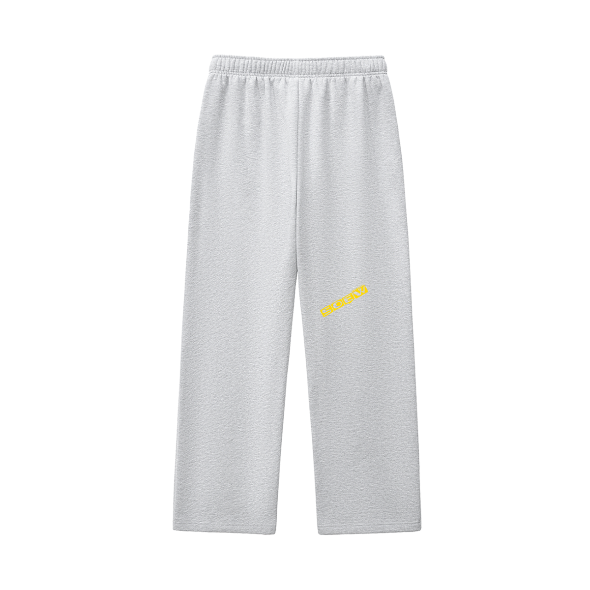 Chasebook Contrast-Stitched Fleece Sweatpants