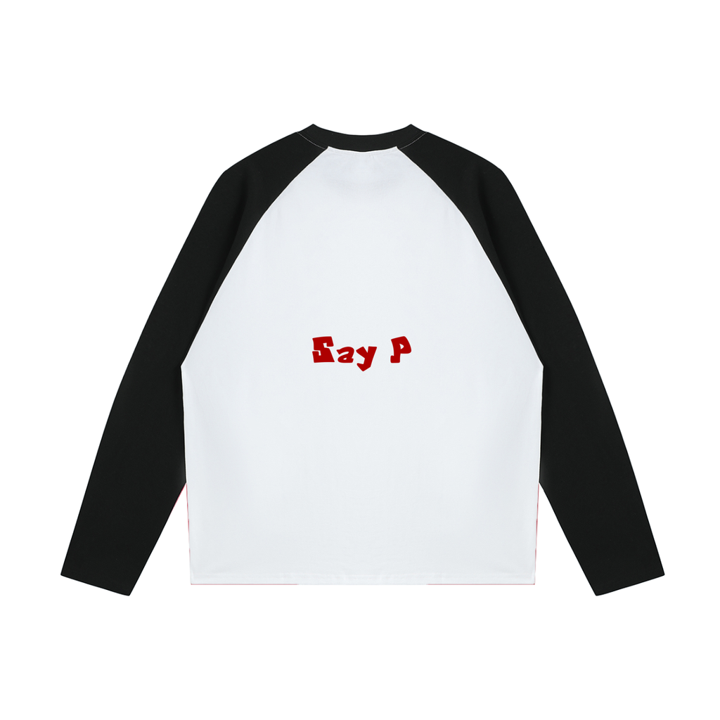 Say pimp Raglan Long-Sleeve T-Shirt