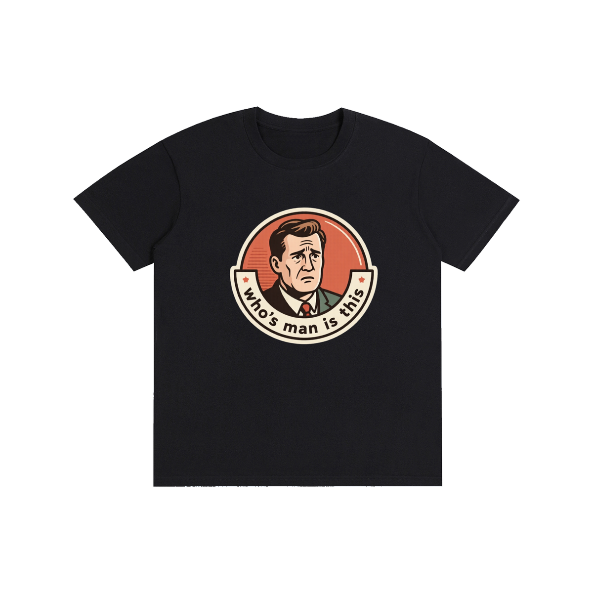 Who's man is this T-Shirt