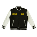 Dra day Two-Tone Fleeced Varsity Jacket