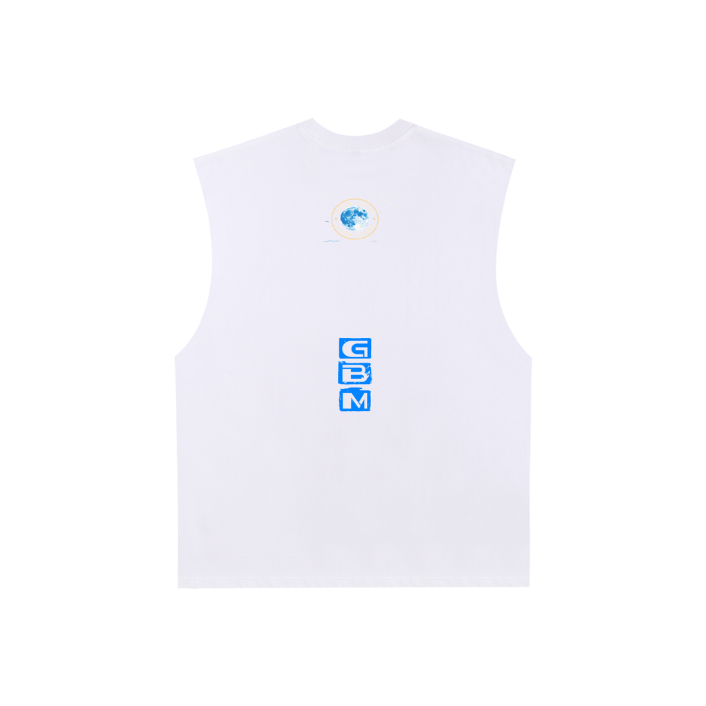 Going Blue Moon Cotton Tank Top