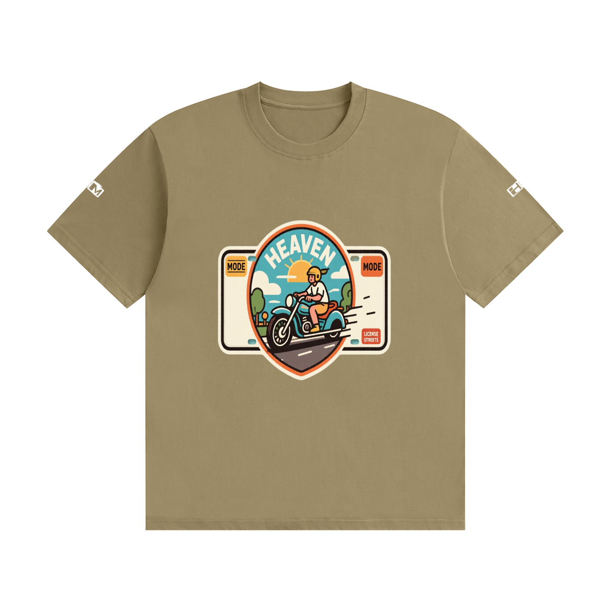 Heaven mode Unisex Seamless Cotton T-Shirt