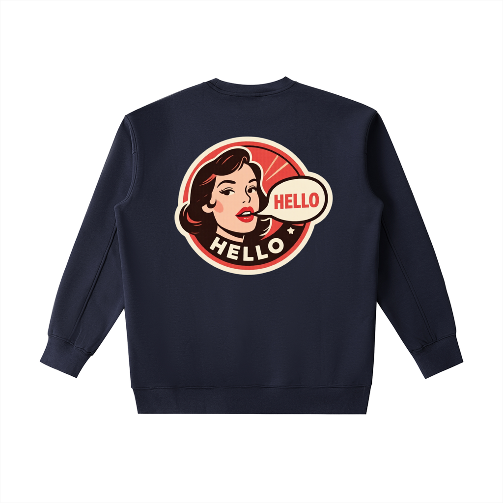 Soe Wear Hello Heavyweight Crewneck Sweatshirt