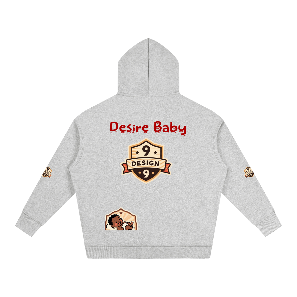 J9neworleans Desire baby Fleeced Hoodie