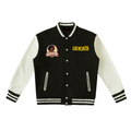 Tre Tre Love Two-Tone Fleeced Varsity Jacket