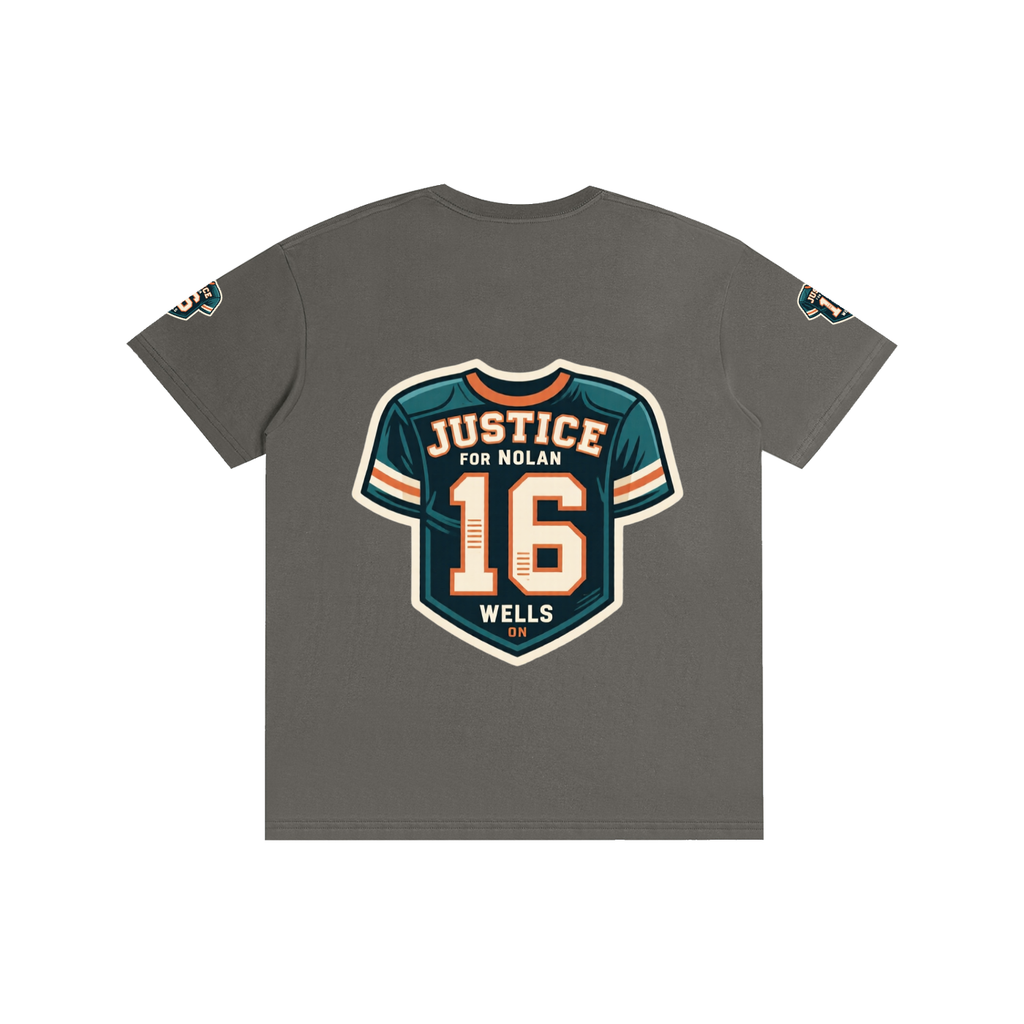 Justice for Nolan wells Pure Cotton Unisex T-Shirt