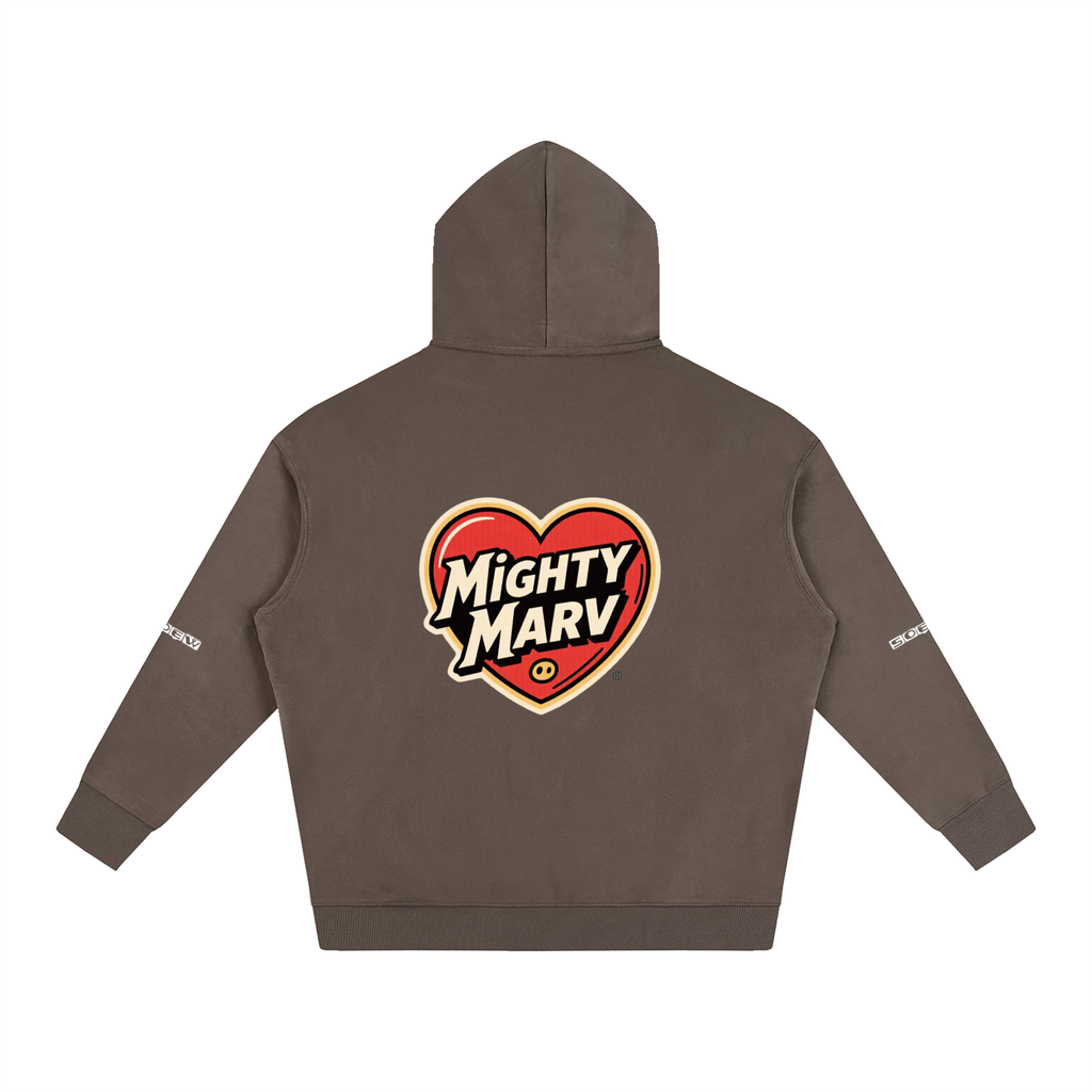 Mighty Marv Oversize Fleeced Hoodie