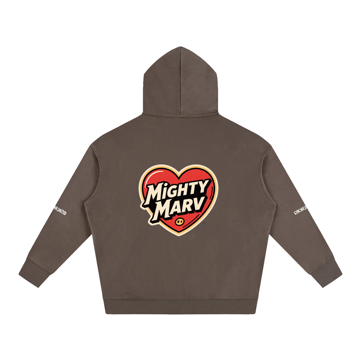 Mighty Marv Oversize Fleeced Hoodie