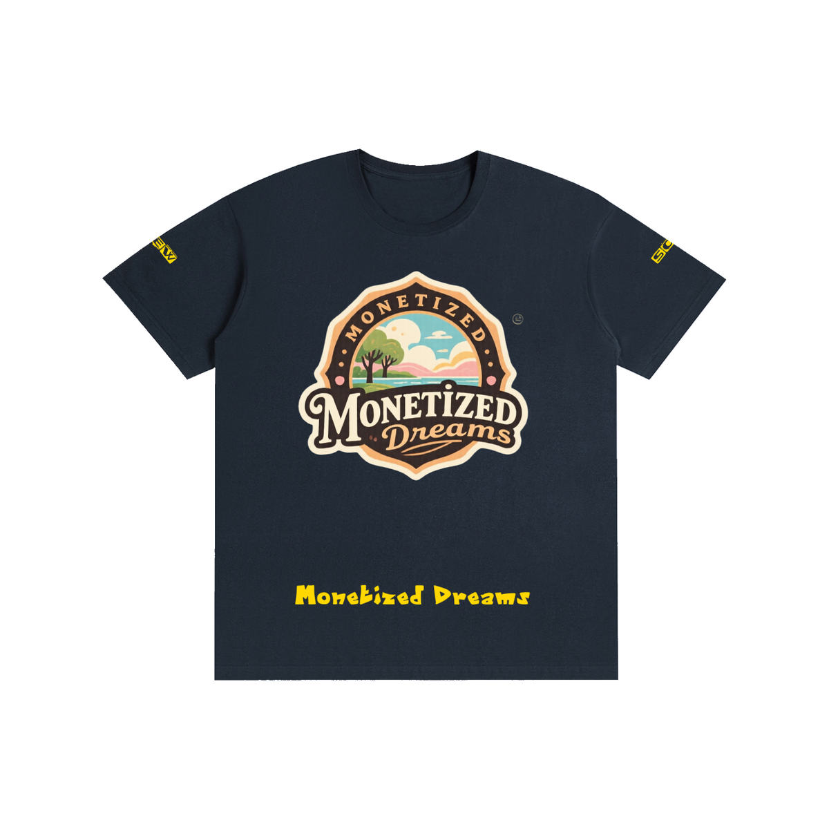 Monetized Dreams Pure Cotton Unisex T-Shirt