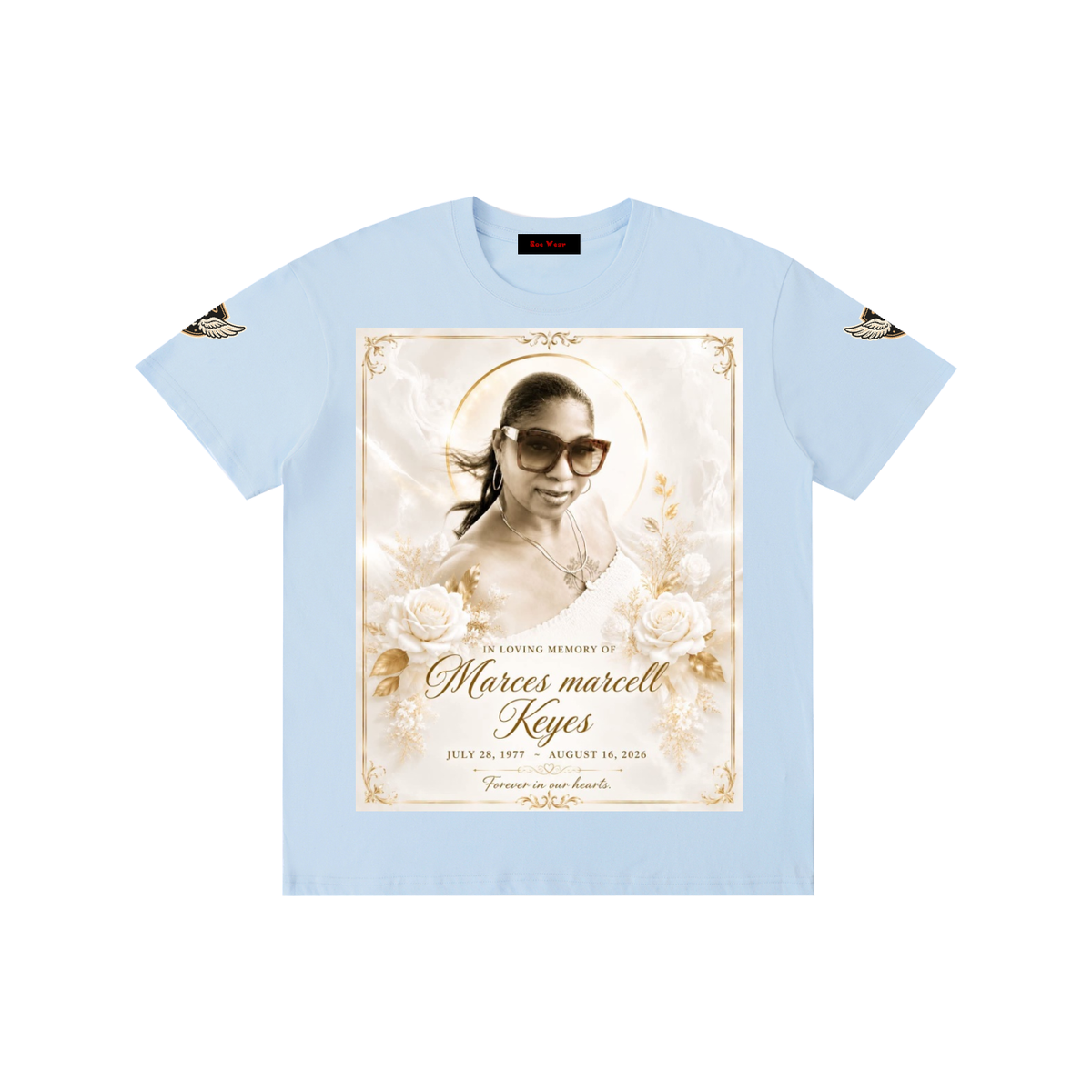 Rest in heaven babygirl Pure Cotton Unisex T-Shirt