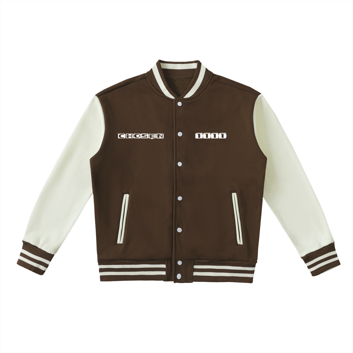 Chosen ones Two-Tone Fleeced Varsity Jacket
