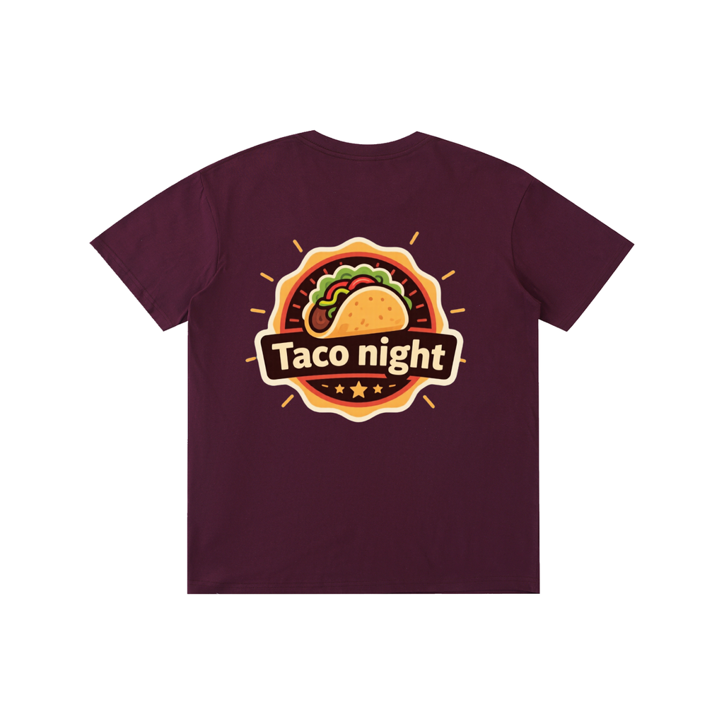 Taco night Pure Cotton Unisex T-Shirt