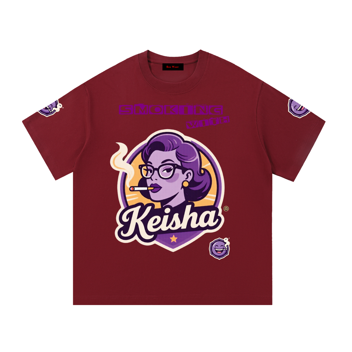 Smoking with Keisha Essential Cotton T-Shirt