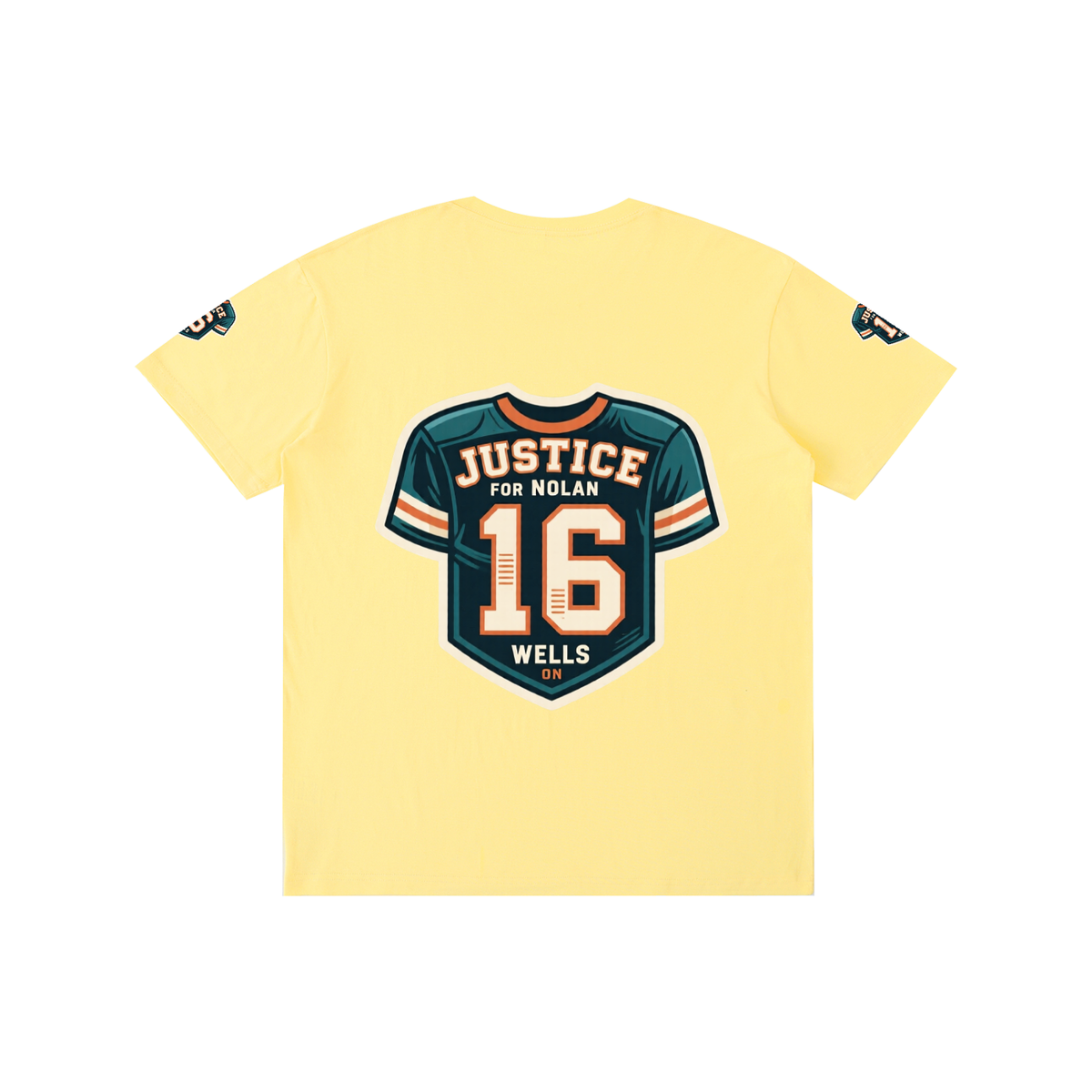 Justice for Nolan wells Pure Cotton Unisex T-Shirt