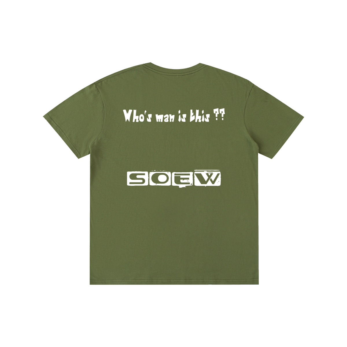 Who's man is this T-Shirt
