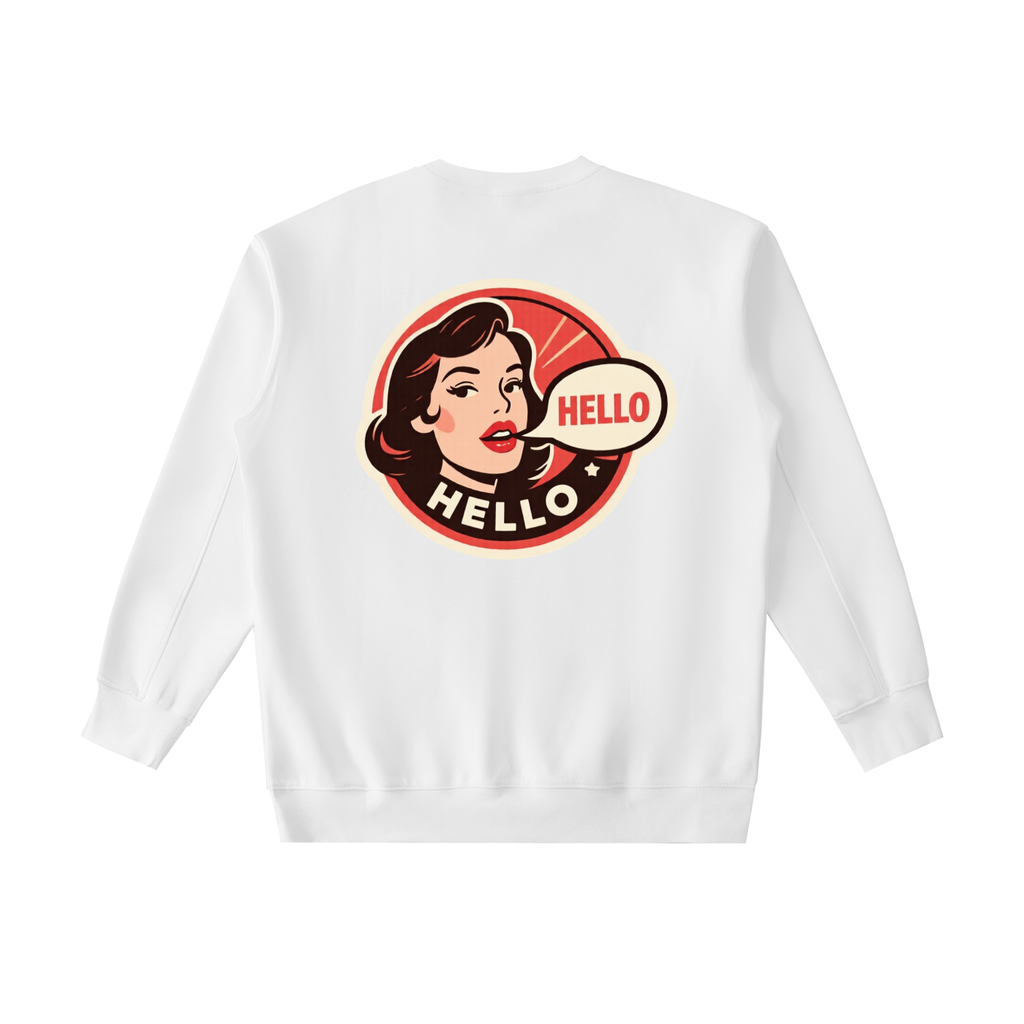 Soe Wear Hello Heavyweight Crewneck Sweatshirt