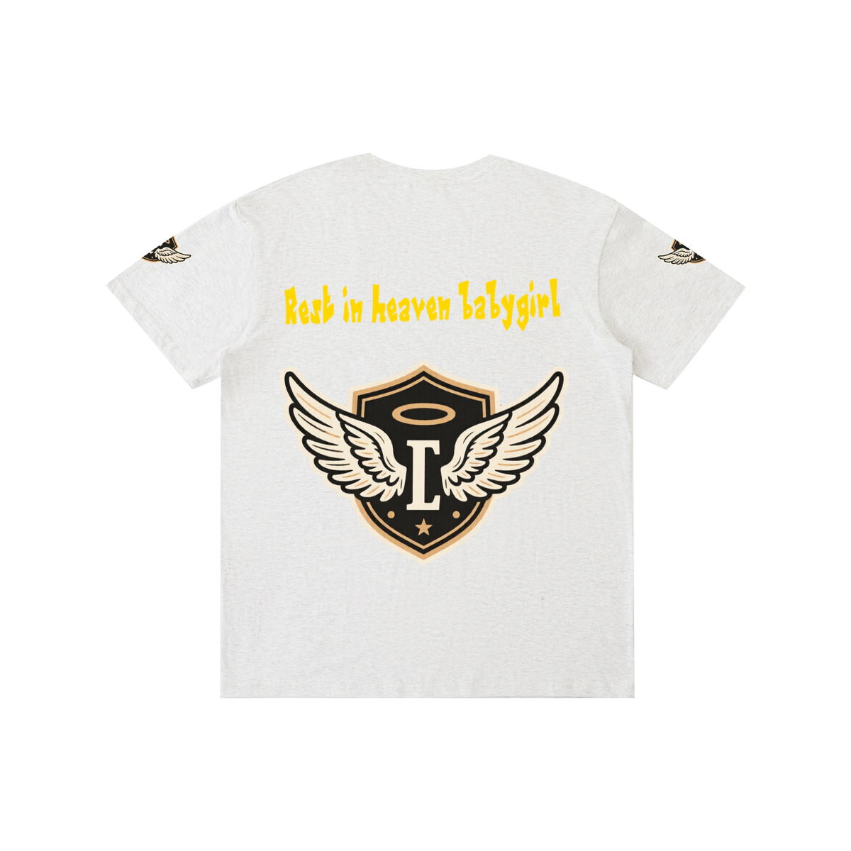 Rest in heaven babygirl Pure Cotton Unisex T-Shirt