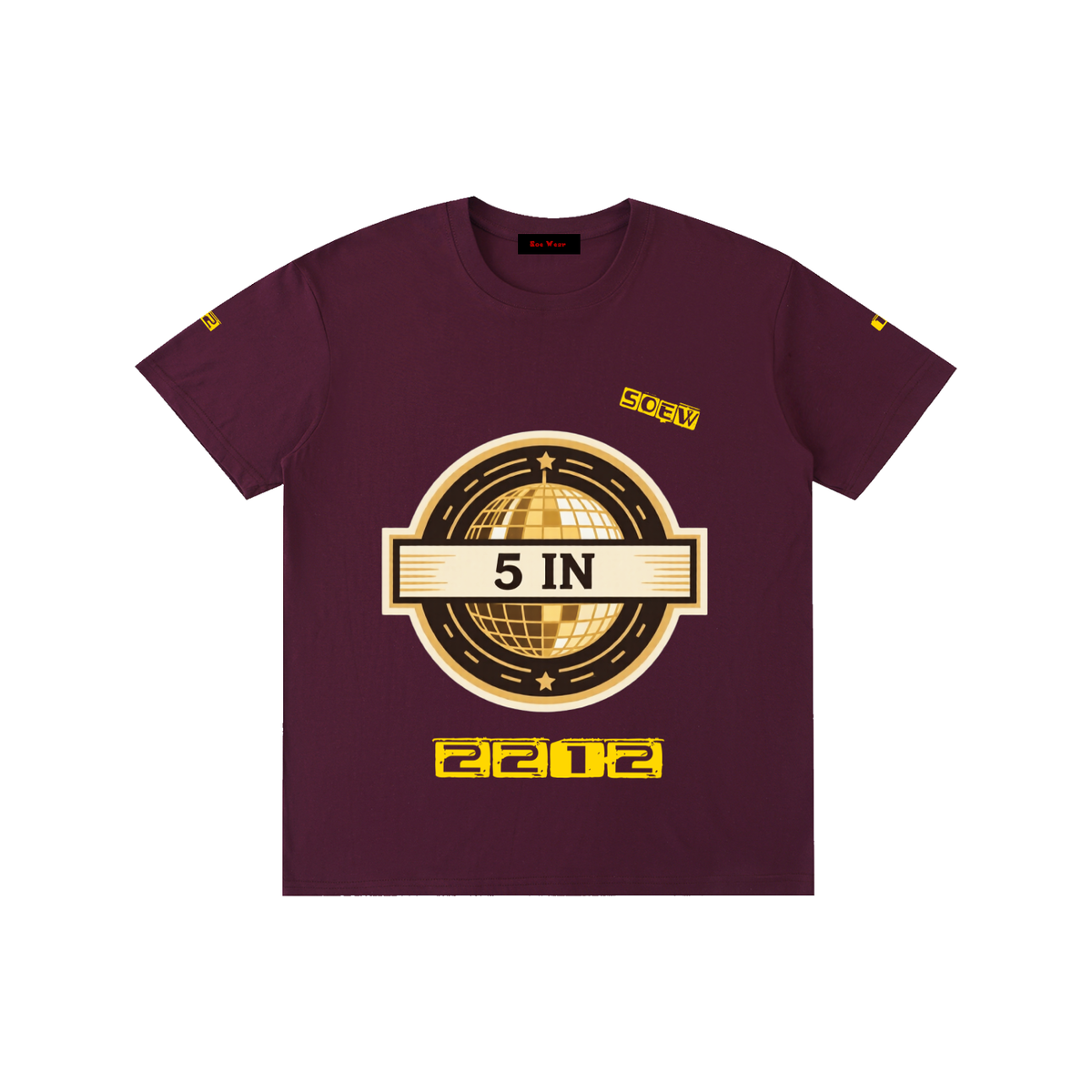 2212 Pure Cotton Unisex T-Shirt