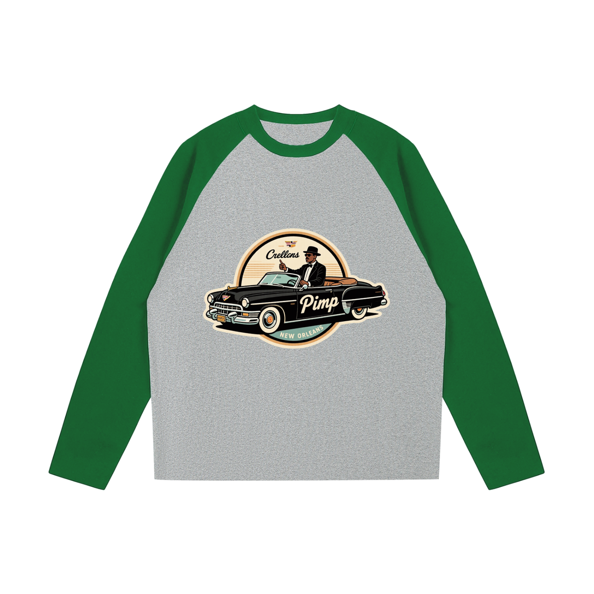 Say pimp Raglan Long-Sleeve T-Shirt