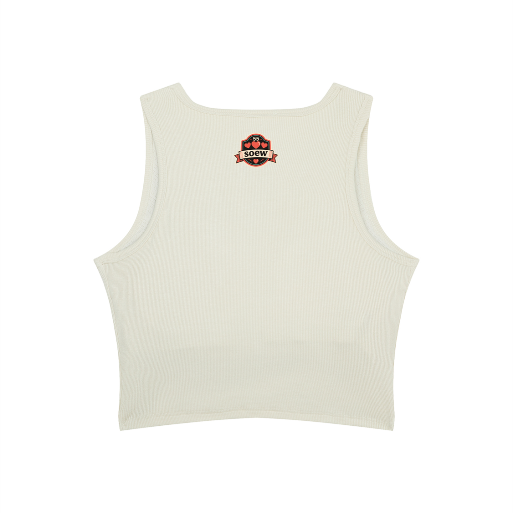 55 hearts Women’s Hollow-Out Yoga Tank Top