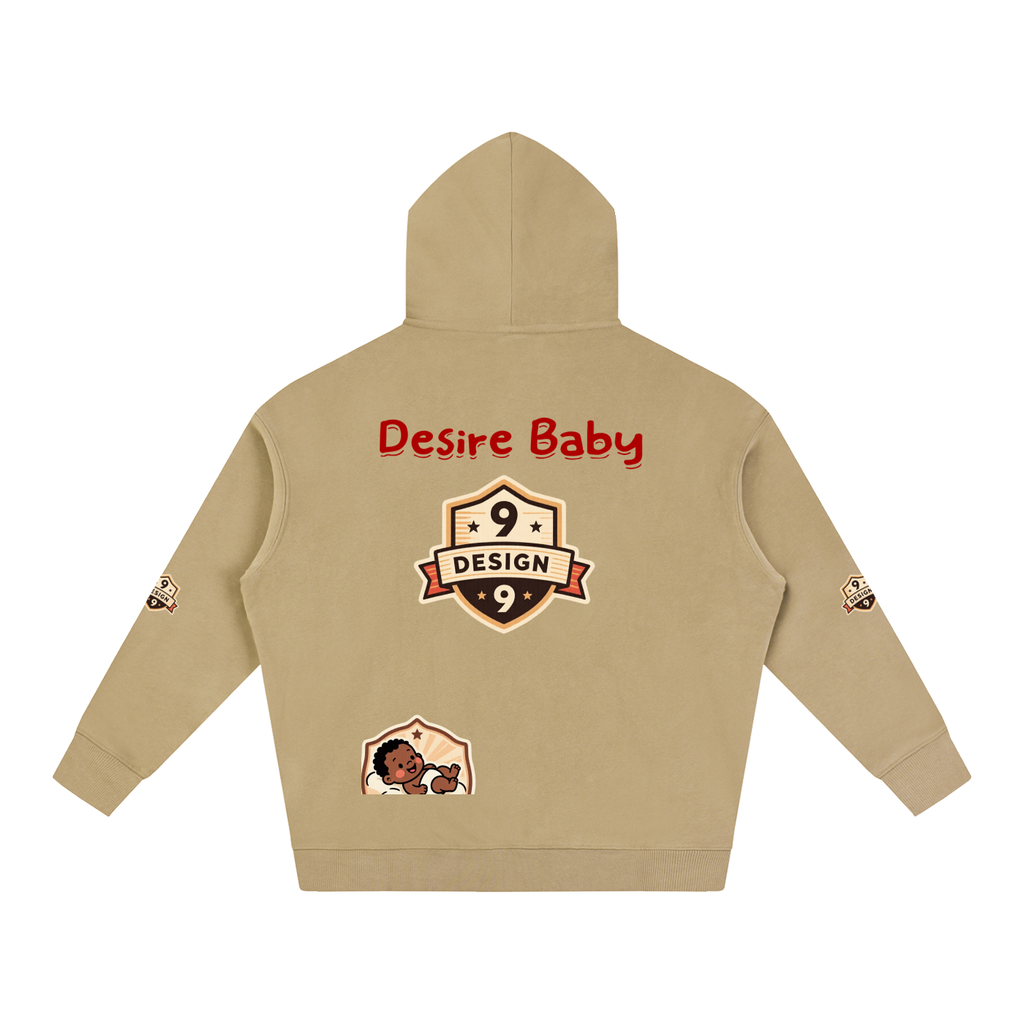 J9neworleans Desire baby Fleeced Hoodie