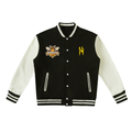Bee's loves honey Two-Tone Fleeced Varsity Jacket