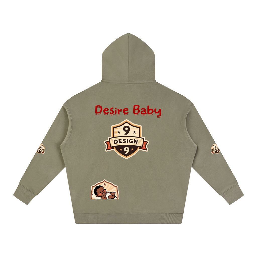 J9neworleans Desire baby Fleeced Hoodie