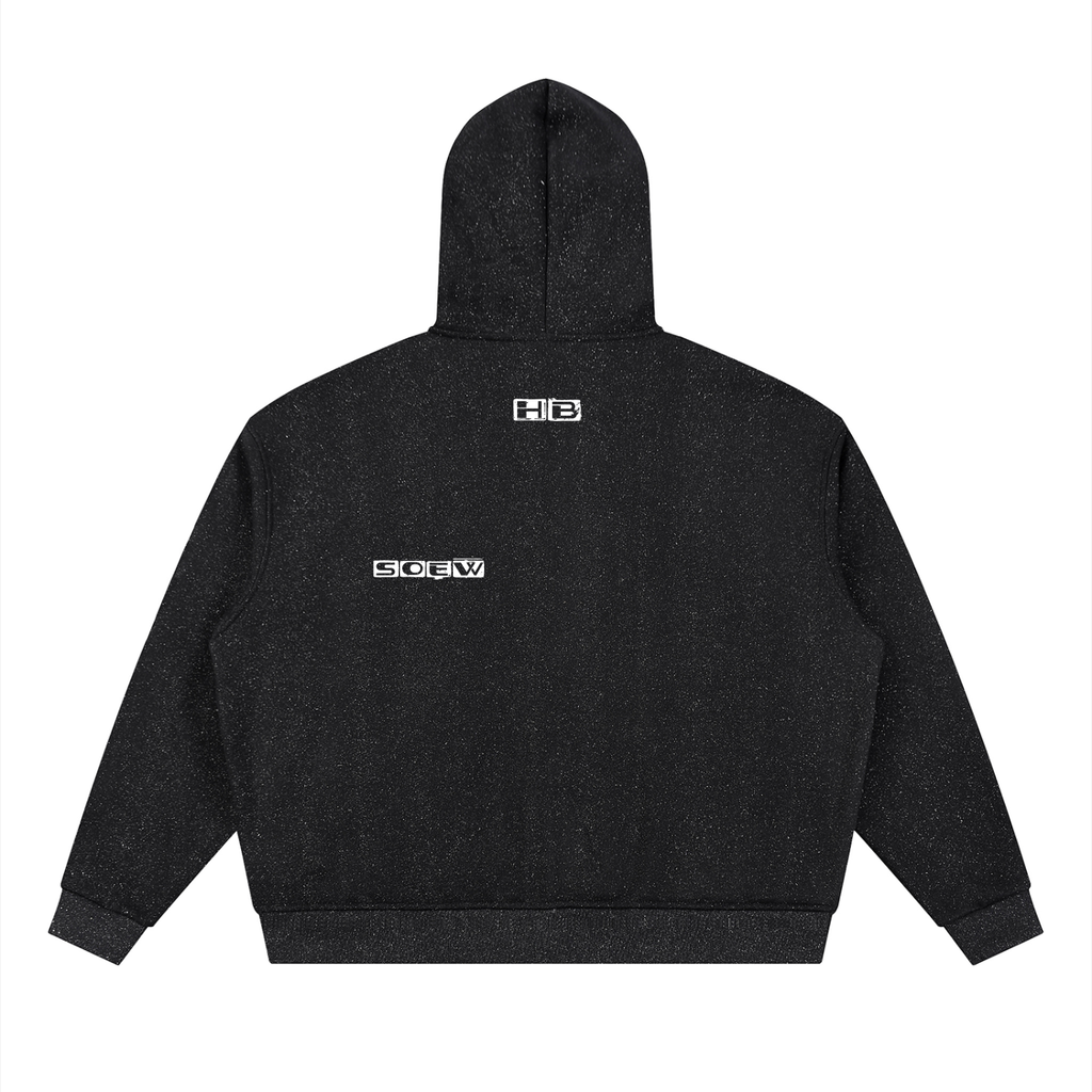 Soe Wear Hard Body Full Zip Boxy Hoodie