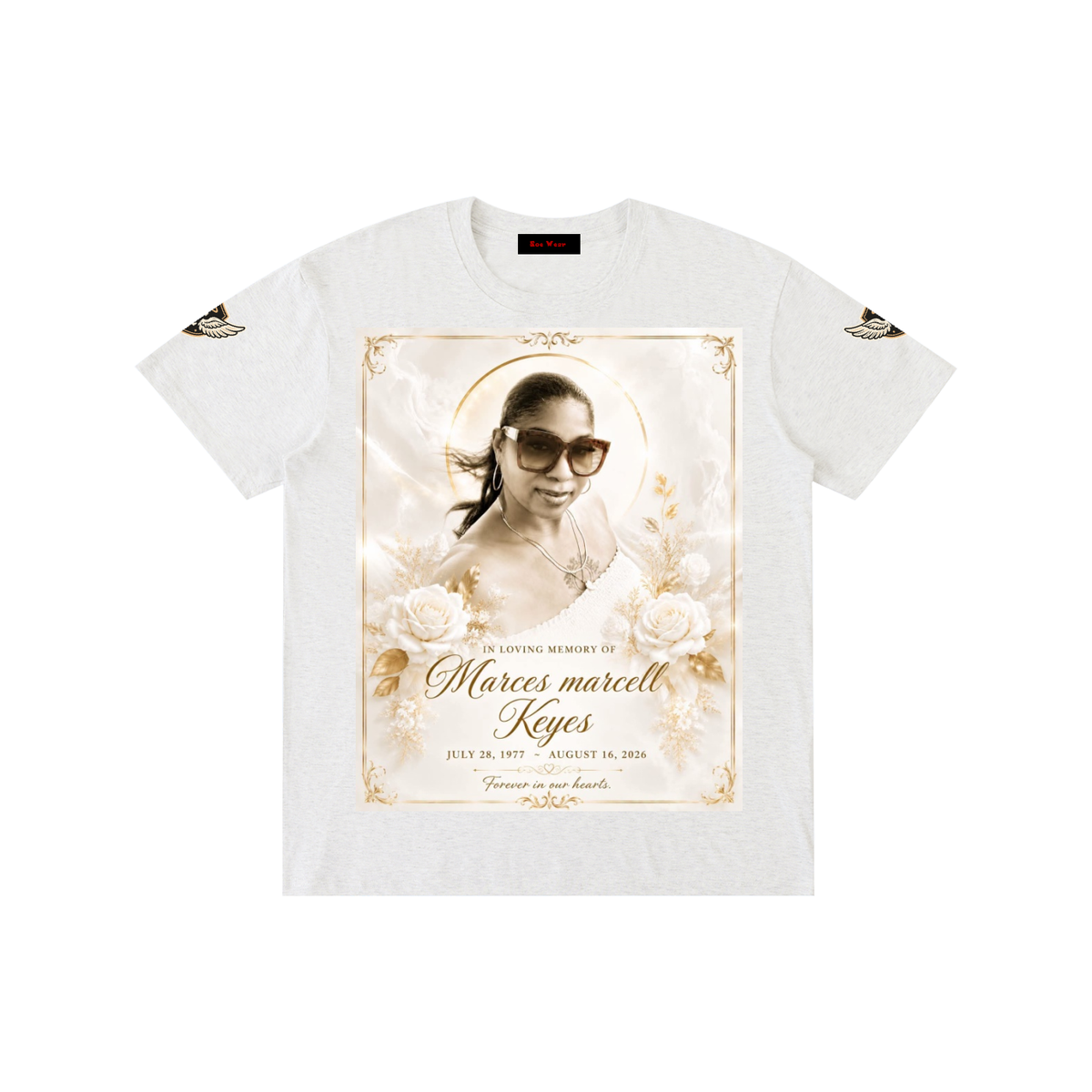 Rest in heaven babygirl Pure Cotton Unisex T-Shirt