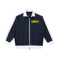D9 Contrast Trim Stand Collar Jacket