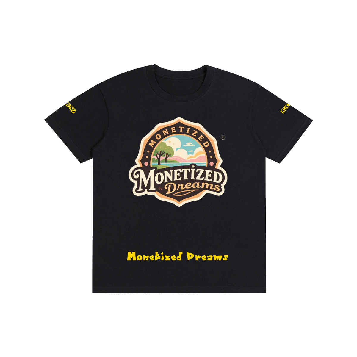 Monetized Dreams Pure Cotton Unisex T-Shirt