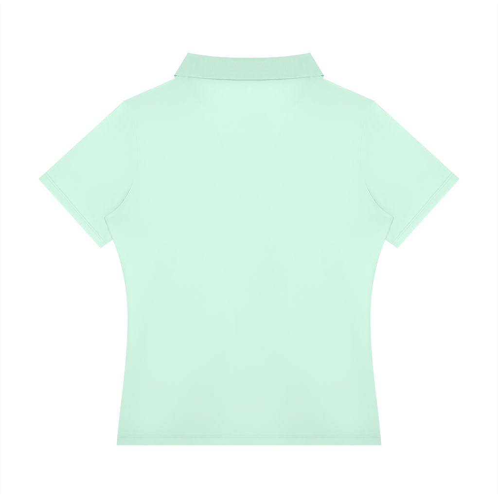 55 hearts Women’s Color Block Polo Shirt