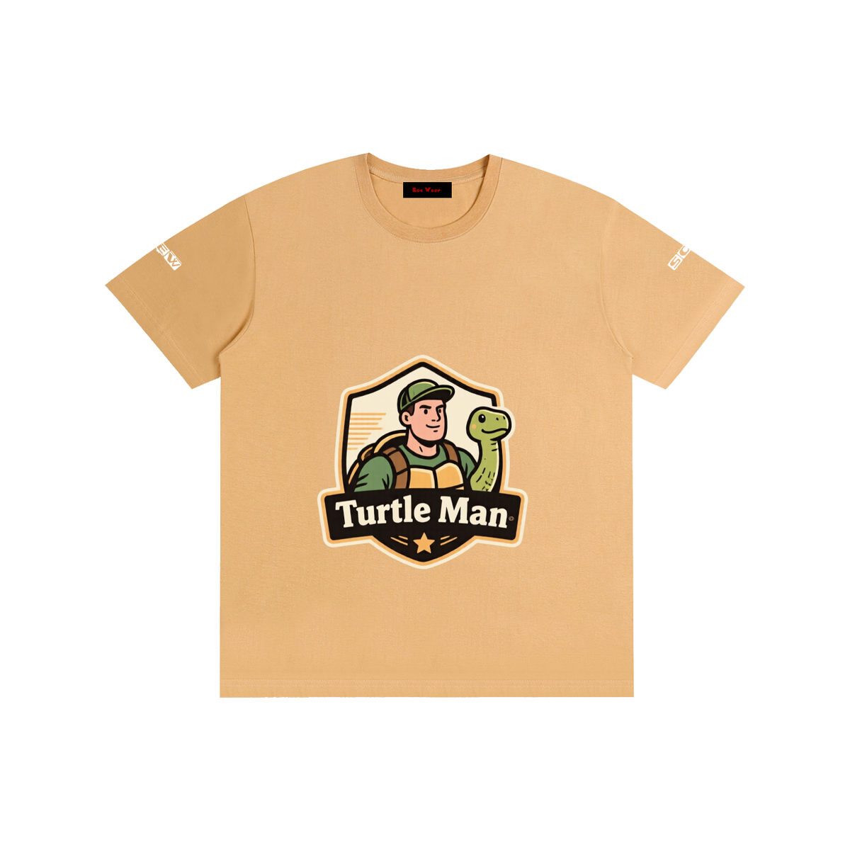 Turtle man Pure Cotton Unisex T-Shirt
