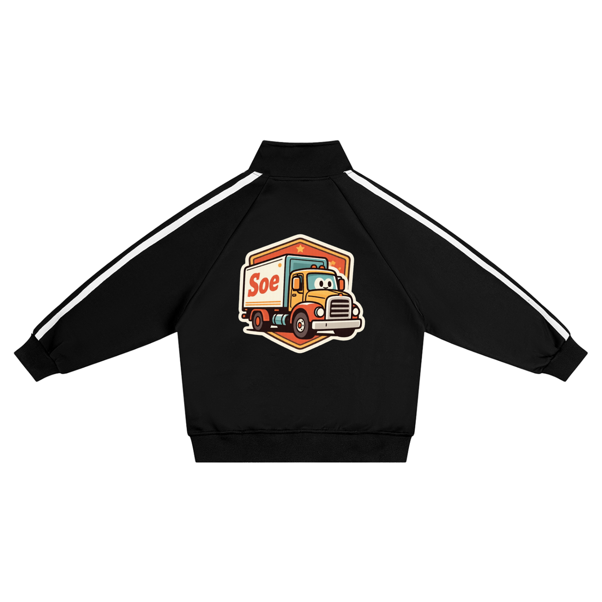 Soe Truck Kids’ Contrast Tape Coach Jacket