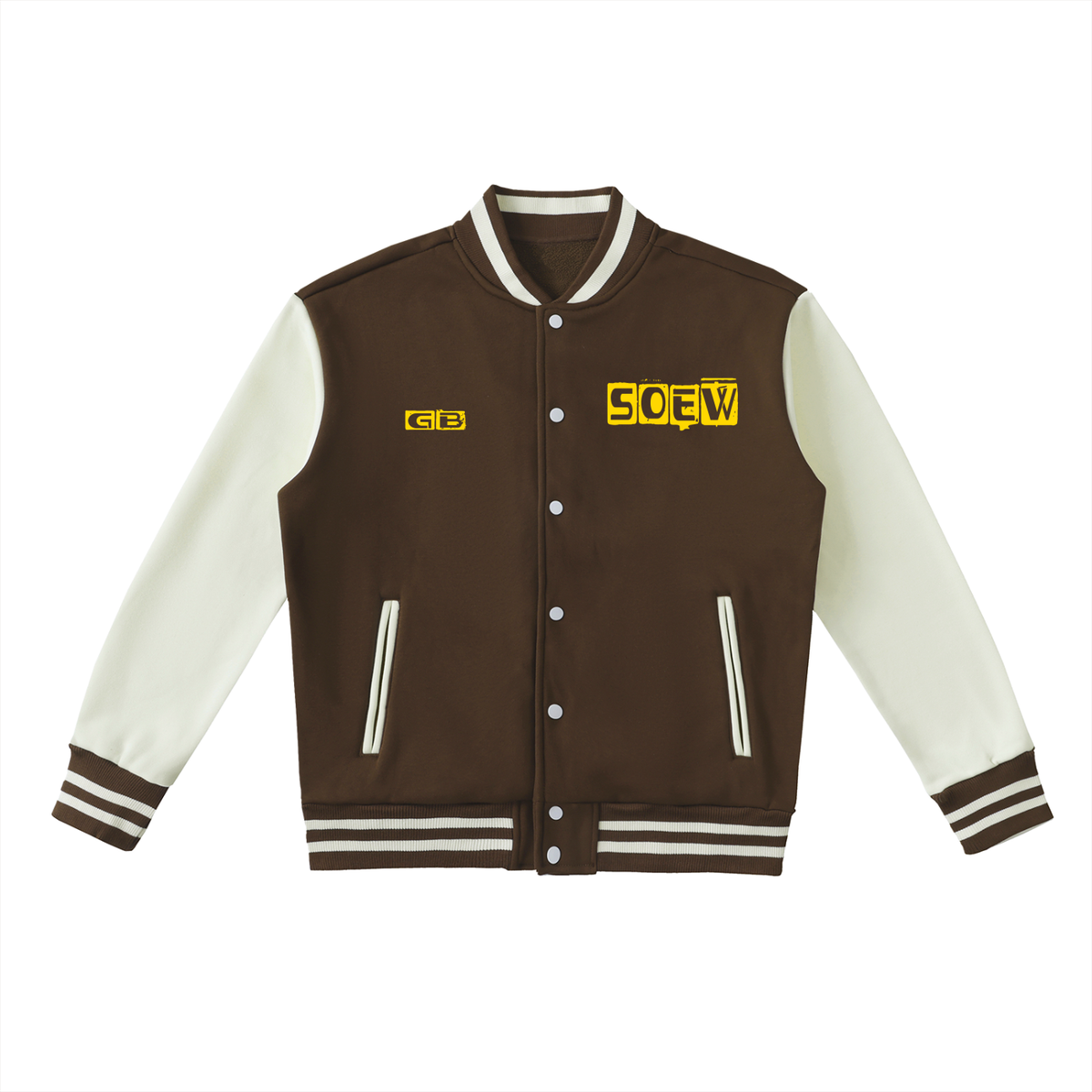 Gator Bite Two-Tone Fleeced Varsity Jacket