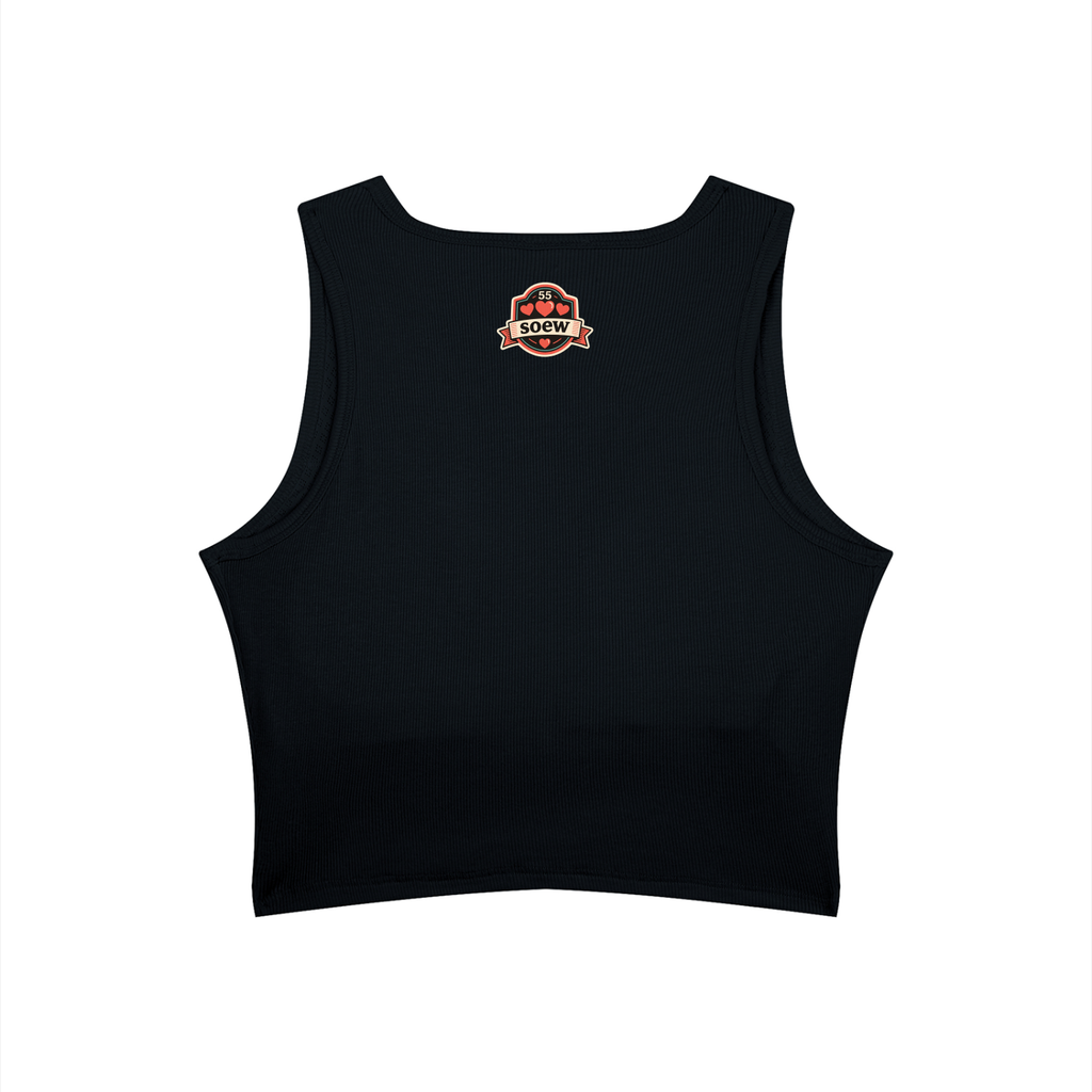 55 hearts Women’s Hollow-Out Yoga Tank Top