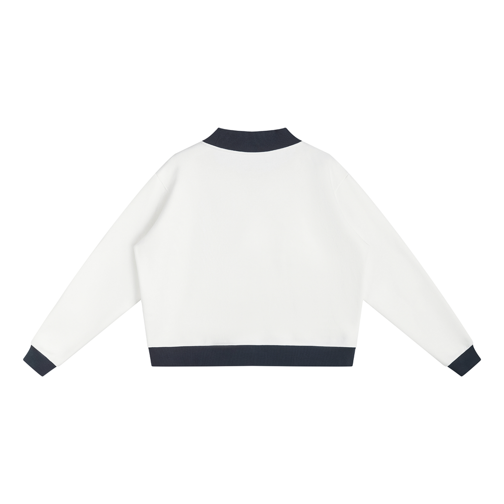 Gjwhf Women’s Mock Neck Crewneck Sweatshirt