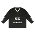 Mr soe Unisex Striped Soccer Jersey