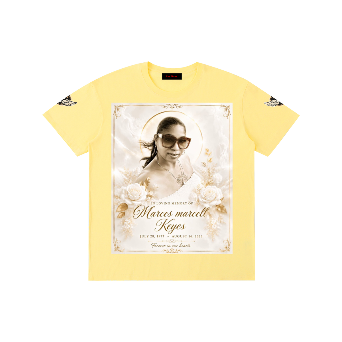 Rest in heaven babygirl Pure Cotton Unisex T-Shirt