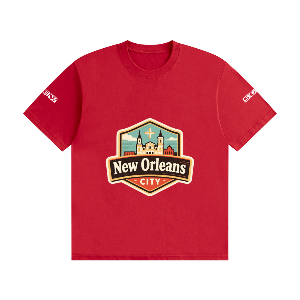 70117 new Orleans Unisex Seamless Cotton T-Shirt
