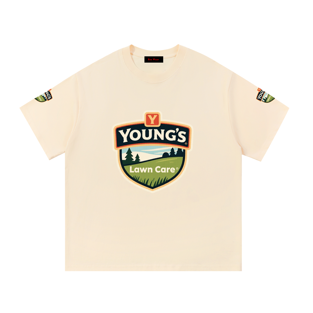Youngs lawn care Essential Cotton T-Shirt