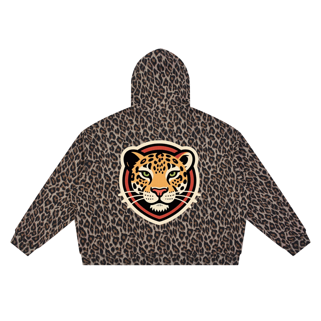 Leopard Unisex Leopard Full Zip Hoodie